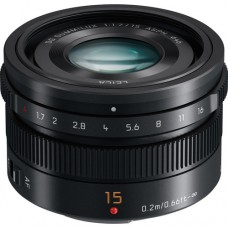 Объектив Panasonic LUMIX G Leica DG Summilux 15mm f/1.7 ASPH. (Black)